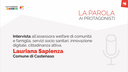 Video intervista Lauriana Sapienza - Comune di Castenaso