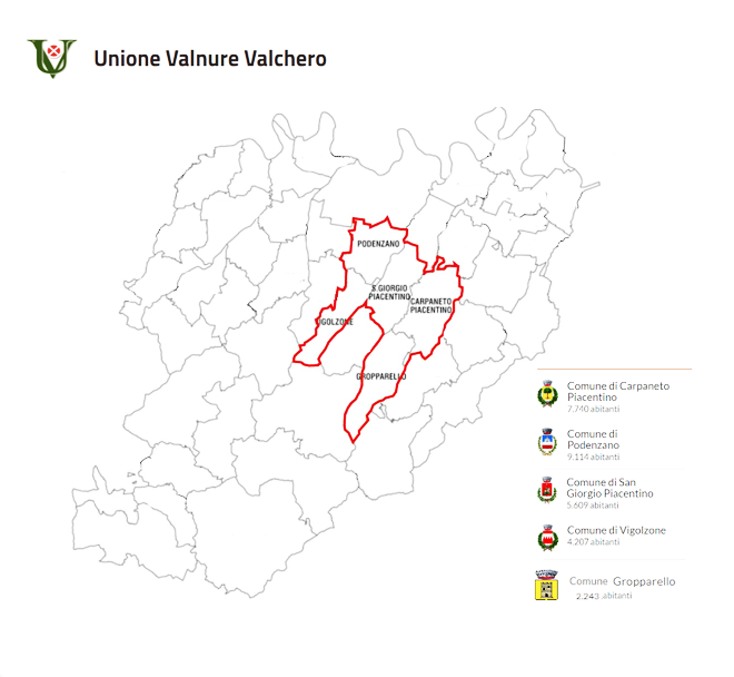 Unione dei Comuni Valnure e Valchero