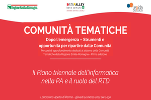 Il Piano Triennale dell’informatica nella PA e il ruolo del RTD