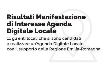 Risultati manifestazione d’Interesse per la realizzazione di un’Agenda Digitale Locale