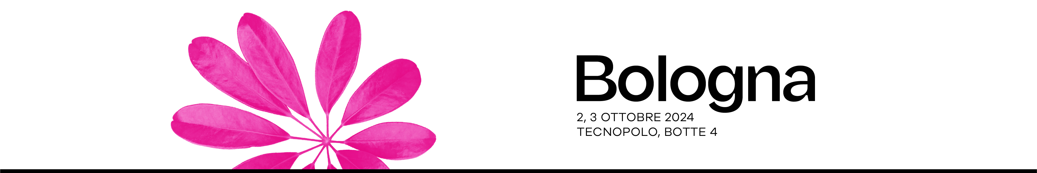 Bologna: 2, 3 ottobre 2024 - Tecnopolo, Botte 4