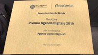 La Regione Emilia – Romagna vince la quinta edizione del Premio Agenda Digitale