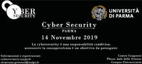 Convegno "Cybersecurity Parma" - giovedì 14 novembre 2019