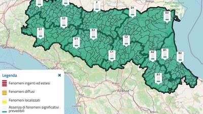 Allerta Meteo  Emilia-Romagna: online il nuovo portale