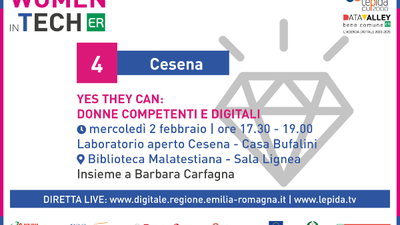 Donne e competenze digitali: a Cesena l’ultimo incontro di Women in Tech