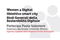 I prossimi appuntamenti con Paola Salomoni, Assessora alla Scuola, Università, Ricerca, Agenda Digitale dell'Emilia-Romagna