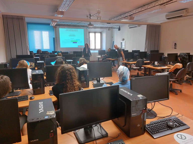 Camp Ravenna - Lezione in aula